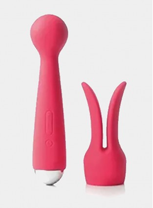 SVAKOM Mini Emma AV Rabbit Vibrator Rechargeable Ear Silicone Vibration Massager Attachment Warming Wand Massager Vibrators Sex Toys for Woman 