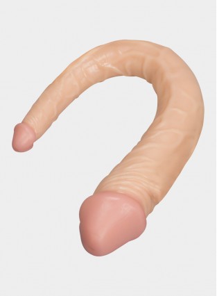 14 Inch Curved Realistic Double Ended  Dildo 