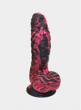 7" Dragon Colorful Dildo With Scales Monster Dildo Huge Cock 