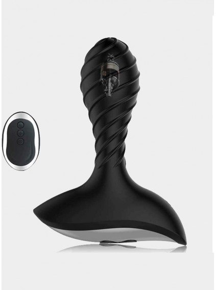 Butt Plug With 10 Vibration Modes Prostate Massage Wireless Remote Anal Vibrator Vibrating Anal Plug Sex Toys