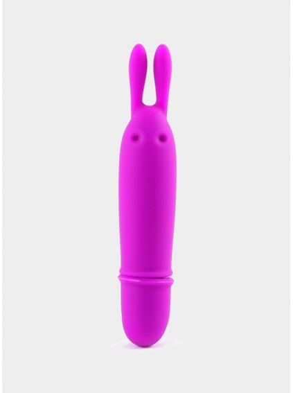 Clitoral Vibrator Small Tiny Bunny Vibrator With 10 Function Bullet Women Sex Toy