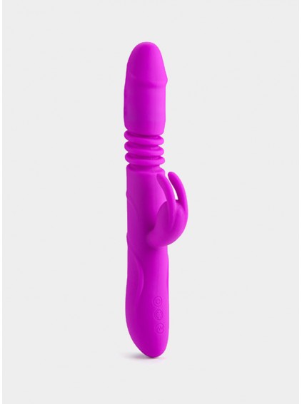 G-spot Rabbit Vibrator Thrusting Vibrator With 12 Function Vibrations 4 Rotating Modes