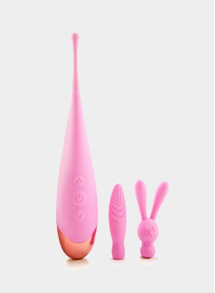 Luxury Clit Stimulation With 2 Attachments 7 Vibration Speeds Vibrator