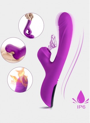 Vibrator Clitoral Sucking Heating G Spot Clit Stimulator 10 Vibration 3 Suction Patterns 