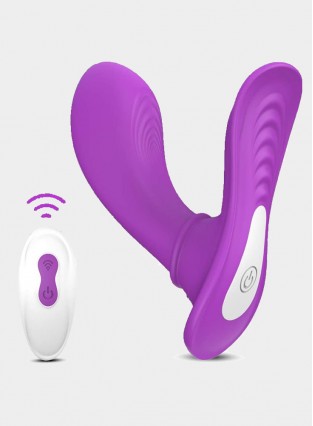 Wearable Vibrator Clit Stimulator Wireless Remote Control 9 Vibration Speeds 