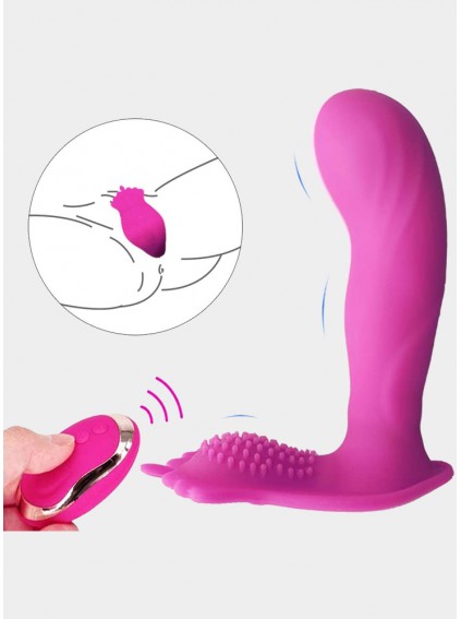 Wearable Vibrator Remote Control Vibrator Clitoris G-Spot Stimulator Women Masturbation Dildo USB Rechargeable Silicone