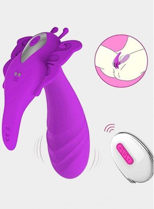 Wearable Vibrator Wireless Remote Control Multi Vibration G-spot Clitoris 