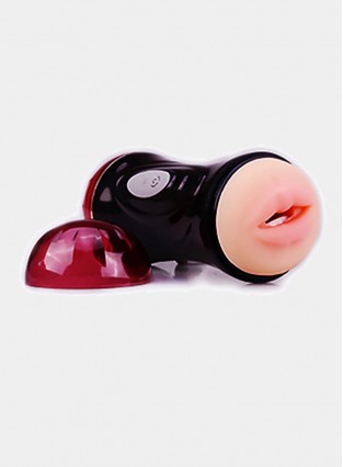 Realistic Vagina Mouth Oral Pocket Pussy Masturbator For Men Two Channel Male Masturbator 