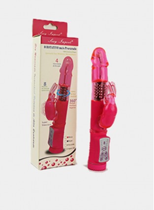 Rabbit Vibrator Clitoris Stimulator G-spot Massager 8functions of vibration, Female Masturbator Sex Toys For Women 