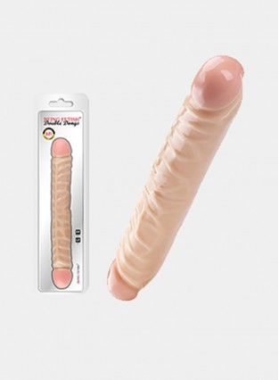 11 Inch PVC Huge Big Realistic Dildo G-Point Double Penis Head Flesh Masturbation Super  Adult Sex Toys for Women Or Couple 