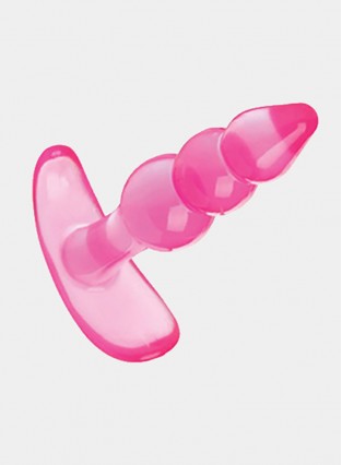 Pink Butt Plug Anal Dildo No Vibrator Butt Beads For Couple Massager Anal Beads Sex Toys For Women Men