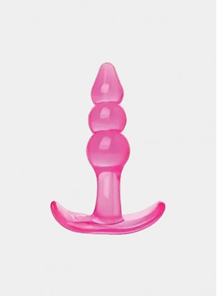 Pink Butt Plug Anal Dildo No Vibrator Butt Beads For Couple Massager Anal Beads Sex Toys For Women Men