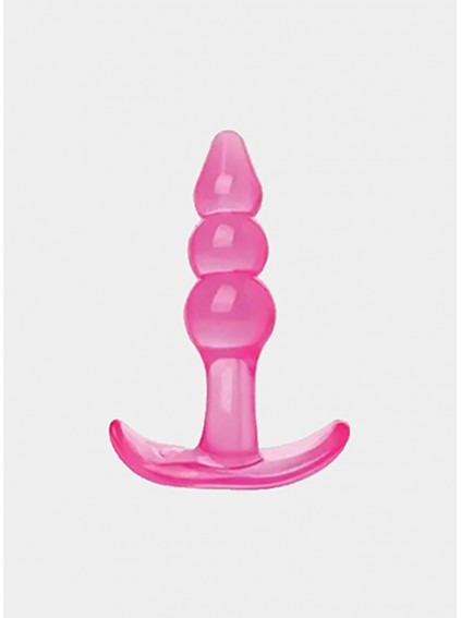 Pink Butt Plug Anal Dildo No Vibrator Butt Beads For Couple Massager Anal Beads Sex Toys For Women Men