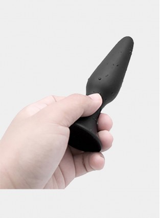 Black Silicone Anal Plug Waterproof Prostate Massager Sex Toys for Men Woman Gay Small Medium Large Erotic Butt Plug