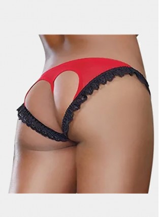 Heart-shaped Sexy Briefs Sexy Panty Cut Out Bottom Panties Sexy Panties Knickers For Ladies 