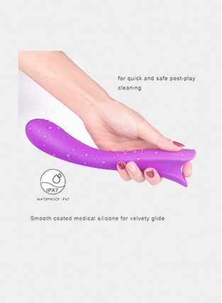 Waterproof Vibratorfor Women with 9 Strong Vibration Modes for Effortless Insertion