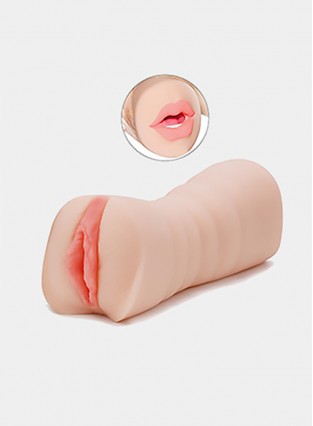 Male Masturbators,Pocket Pussy Realistic Stroker Lifelike Vaginal Oral Sex Toys for Man Masturbation 