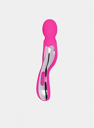 GSpot Vibrator Wand Massager Bendable Tip, 7 Modes, 3 Speeds, Cordless