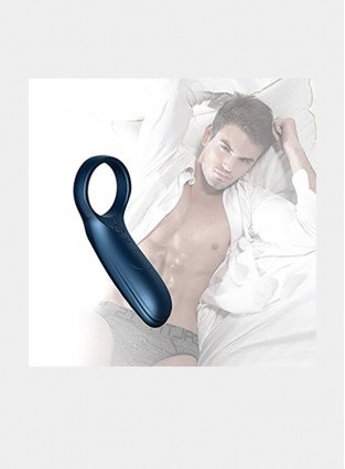 Cock Ring Waterproof Rechargeable Penis Rings Vibrating Sex Toy MultipleModes Vibrator for Longer Lasting Erections or Vagina Clitoris Stimulator 