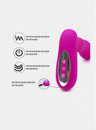 Wearable Vibrator Dildo Feelingirl Invisible Wearable Vibrating Wand with Steel Ball Tickling Clit Stimulation and 12 Frequency USB RechargebleToys for Adults for Women