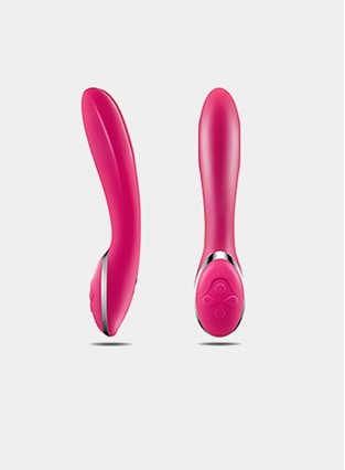 G-Spot Silicone Electric Vibrator - HIPLAYGIRL 12 Speeds Warming Vibrating Sex Toys, USB Rechargeable Clitoris Vagina Stimulator Adult Sex Massager for Sex Games 