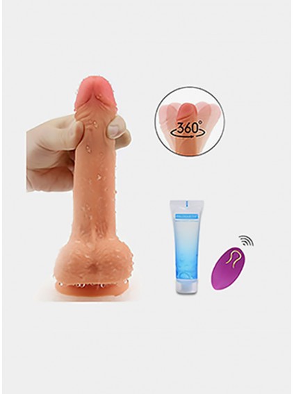 10 Vibration for Women Orgasm Vibrating 360°Swirling Dildo Wireless Remote Penis