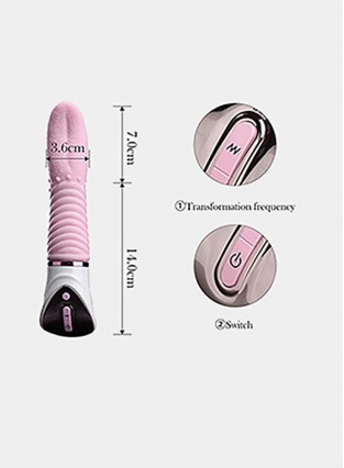 Vibrator Clitoris Stimulation -Feelingirl G-Spot 10 Vibration Modes