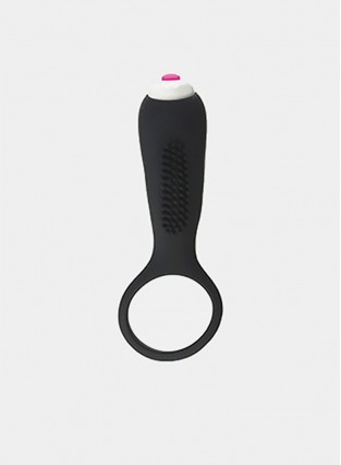 Straight Edge Innovations Vibrating Cock Ring with Mini Vibrator 