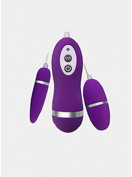 10 Frequency Silicon Double Eggs Vibrator Bullet Vibrators Waterproof Sex Toys for Women