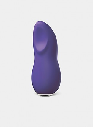 Sex Toy for Women Couples Purple Wavy Shap Silicone Clitoral Vibrator with 8 Vibrating Patterns  