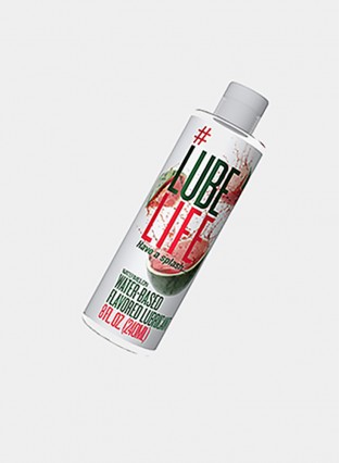 Water Based Watermelon Flavored Lubricant, 8 Ounce Sex Lube for Men, Women and Couples