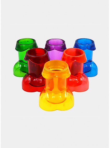 Colorful Penis Dildo Sleeve Comfort Penis Enlarger For Men 6 pieces/set