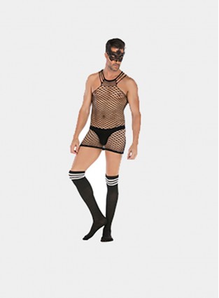 Men Bodysuit Sexy Dance Party Underwear Body Stocking Sexy Bondage For Bachelor Party 